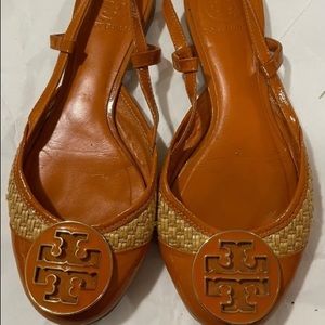 Tory Burch sling back flats